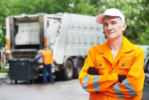 Commercial waste removal services in Hanwell