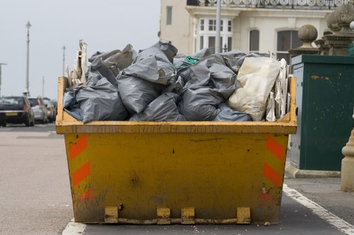 Professional garage clearance service in Hanwell